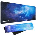 Gaming Mouse Pad, Large Mouse Pad XL, Mouse Pads for Computers 31.5×15.75In, Large Extended Gaming Keyboard Mouse Pads, Big Desk Mouse Mat Designed for Gaming Surface/Office, Durable Stitched Edges