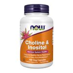 Now Foods, Choline & Inositol, 500 mg, 100 Capsules