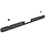 WALI Soundbar Wall Mount, Designed for Sonos Arc, Low Profile Sound Bar Mount Bracket Under TV with Hardware Kitï¼Å’Easy to Install (SON003-B), Black