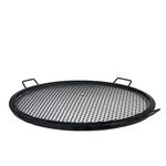 Walden Backyards Fire Pit Grilling Grate - High Temperature Round Outdoor Cooking BBQ Firegrate for Outdoor Pits and Campfire - 34”