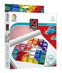 smart games - IQ Love, Puzzle Game with 120 Challenges, 2 Playing Modes, 7+ Years