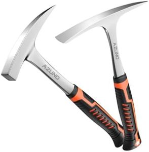 AZUNO 32 OZ Geology Rock Hammer Set, 2 Pack Forged Steel