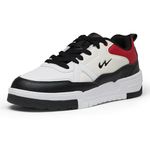 Campus Men's OG-27 WHT/BLK Sneakers - 8 UK/Ind OG-27