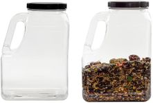 Cornucopia Clear Plastic Gallon Jar