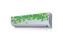 VCREATE DECOR AC Sticker Wall Sticker Split Air Conditioner Sticker (Multicolor,Standard Size)