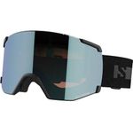 Salomon S/view Unisex Goggles Ski Snowboarding, Extended field of vision, Visual acuity & glare reduction, and No more fogging, Black, One Size