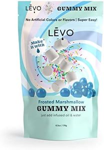 LEVO Gummy Mix- Frosted Marshmallow - Make Your Own Infused Gummies - Each Bag Makes 64 Gummies - 1 Pack