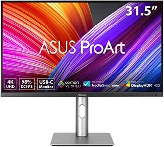 ASUS ProArt Display PA329CRV Professional Monitor – 32-inch (31.5-inch viewable), IPS, 4K UHD (3840 x 2160), 98% DCI-P3, Color Accuracy ΔE < 2, Calman Verified, USB-C PD 96W, VESA DisplayHDR 400