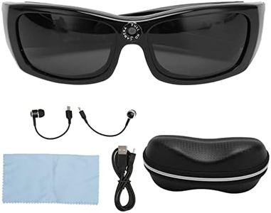 Gafas Inteligentes, Gafas de Sol Inalámbricas con Bluetooth, Gafas Inteligentes con Cámara 1080P HD, Auriculares Abiertos, Gafas Bluetooth para Hombres, Mujeres, Música
