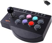 PXN Arcade Fight Stick Joystick for PC Switch Nintendo,Xbox Series X|S, PC,PS4,PS3,Xbox One,Android TV Box,Windows,with USB Port,Turbo & Macro Functions Arcade Controllers