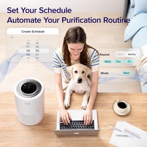 LEVOIT Smart HEPA Air Purifier – WiFi Enabled, Home Allergen Filter