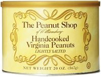 The Peanut Shop of Williamsburg Handcooked Virginia Peanuts, Lightly Salted, 20 Ounce