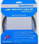 Shimano Dura-Ace R9100 SP41 Polymer-Coated Derailleur Cable Set, Black