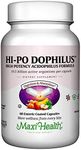 Maxi Health HI-PO Dophilus - High Potency Acidophilus Probiotics - 60 Capsules - Kosher