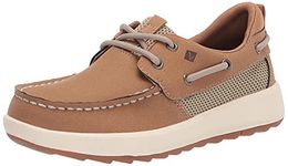 Sperry Kid's Fairwater Plushwave Boat Shoe, Tan, 3 Medium