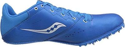 Saucony Men's Spitfire 4 Track Shoe, Royal/White, 12.5 M US