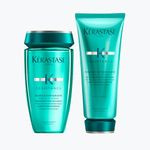 Kérastase Resistance Hydrating Shampoo and Conditioner Set, Hydrating Routine to Repair Dry, Damaged Hair, For Thick Hair, Dry Hair Treatment, Bain Extentioniste and Fondant Extentioniste, 2x250 ML