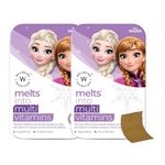 Wellbeing Nutrition Frozen Elsa & Anna Melts | Multivitamin for Kids (6+) to Improve Overall Growth & Develpoment with Vitamin A, B-Complex, C, D & Iron | Tropical Berry Flavor (60 Oral Strips)