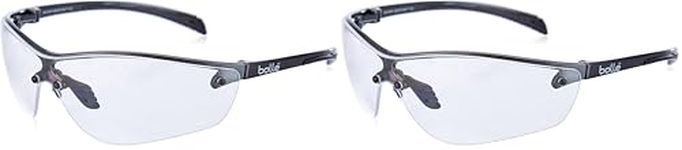 Bolle SILIUM+ Clear Lens Lightweight Safety Glasses