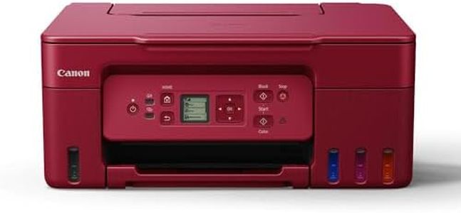 Canon PIXMA MegaTank G3770 Red All-in-one WiFi Inktank Colour Printer with 1 Year Additional Warranty on Product Registration