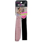 Scunci No-Slip Silicone Headwraps, 2 Count, Assorted