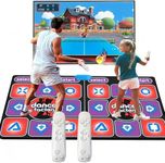 Eclipto Dance Mat for Girls, Musical Dance Mat Toys for 4+ Year Kids, 60 Games & 200 Songs, Electronic Dance Pad for TV & Computer, Fun Christmas Birthday Gift for Boys & Girls
