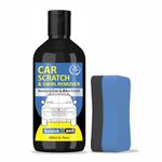 Car Body Scratch Remover and Repair Polishing Cream Kit with Sponge Cream Wax Body Compound Scratch Remover For Car and Bike (200Ml)