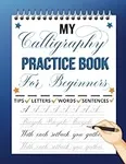 My Calligraphy Practice Book For Be