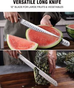 PAUDIN 12" Carving Knife – Stainless Steel Slicing Blade