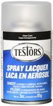 Testors Spray Lacquer 3oz, Clear Coat