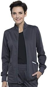 Cherokee Workwear Revolution WW301 Women's Zip Front Hi-Low Jacket