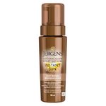 Jergens Natural Glow Instant Sun Sunless Tanning Mousse, Light Bronze, 180 mL