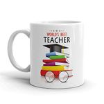 exciting Lives - Worlds Best Teachers - Gift for Teacher's Day, Thank You, Farewell, Annual Day - for Teachers, Professor, Lecturer, Sir, Madam, Mam, Ceramic Coffee Mug - 330ml