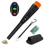Dmyond Metal Detector Pinpointer, IP66 Waterproof Handheld Pin Pointer Wand with LED Screen, Hight Sensitivity 3 Modes Pinpointing Finder Probeor Gold, Coins, Detecting Accessories for Adults, Kids