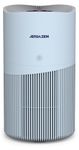 Jerdazen Air Purifiers for Home Large Room, Covers Up to 2216 ft², True HEPA 13 Activated Carbon Filter Remove 99.97% Dust Smoke Odor Pollen Pets Hair Dander Allergies(blue)