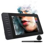 GAOMON PD1161 Drawing Tablet with Screen, Digital Art Tablet with Battery-Free Stylus, Tilt, 8 Shortcut Keys for Paint, Design, Illustration, Editing, 11.6-inch Graphics Tablet for Mac, Windows PC