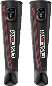 CINCOM Leg Compression Massager, Portable Leg Recovery Boots