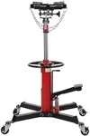 GarveeTech Transmission Jack, 1322 LBS (3/5 Ton) Capacity 33.5"- 69" High Lifting Height, 2-Stage Hydraulic Telescopic Jack, Floor Jack Stand Heavy Duty with Foot Pedal and 360° Swivel Wheel, Red
