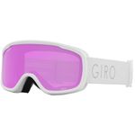 Giro Moxie Womens Snow Goggle - White Core Light Amber Pink/Yellow