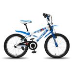 Vaux 2Cati Sports Rigid Cycle For Boys Age 5 To 8 Years, 20 Inch Kids Bicycle With Steel Frame, Alloy Rims, 20X2.40 Tubular Tyres & V-Brakes, Ideal Height: 3.6Ft To 4.5Ft(Blue)