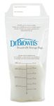 Dr. Brown's Breastmilk Storage Bags (Pack of 1, White)