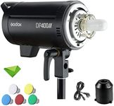 Godox DP400III 400Ws Studio Strobe Flash Light Monolight GN65 2.4G Wireless X System Strobe Lighting with Bowens Mount 5600K Color Temperature Photography Flashes for Wedding Portrait Studio(110V)