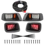 COOL STAR LED Headlight Tail Light Kit Compatible with EZGO TXT Golf Carts 1996-2013 Headlights Kit Tail Light Kit Assembly Gas and Electric 12V