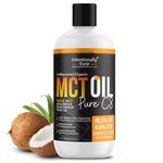 Intentionally Bare Pure C8 Organic MCT Oil - Keto, Paleo, Vegan - Coffee, Shakes, Salads – 100% MCT Oil – Unflavored - 32oz