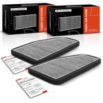 A-Premium 2-PC Cabin Air Filter with Activated Carbon Compatible with Ford Escape 2007-2012 & Mazda Tribute 2008-2011 & Mercury Mariner 2007-2011, Replace# 7T4Z19N619B