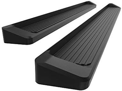 APS Black Running Boards Style Compatible with Ford Explorer 2011-2019 4-Door (Nerf Bars Side Steps Side Bars)