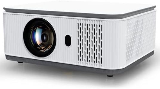Projector with WIFI and Bluetooth, 4K 1080P Smart Movie Projector 600 ANSl Auto Keystone Quad-Core Compatible for iOS/Android/USB/HDMI/TV Stick