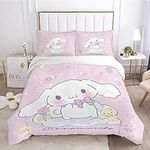 3-Pcs Anime Bed Duvet Cover Set wit