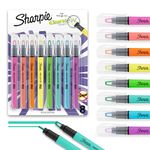 Sharpie Clear View Highlighter Stick, Assorted, 8 Pack (1966798)