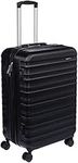 Amazon Basics Hardside Spinner Travel Luggage Suitcase - 24 Inch, Black